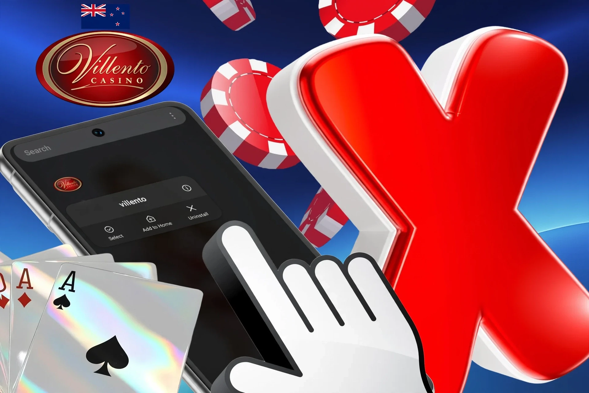 Description of Villento Casino account deletion procedure via support service
