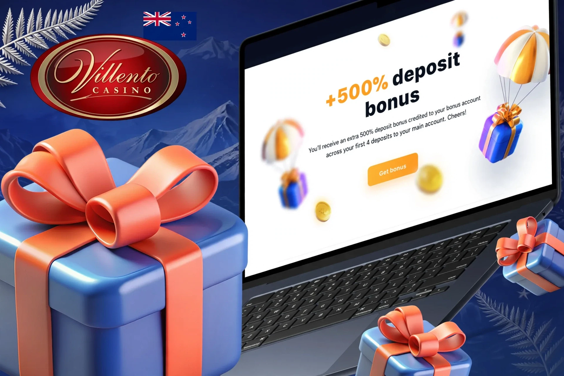 Conditions for receiving a welcome bonus after logging in and funding your account
