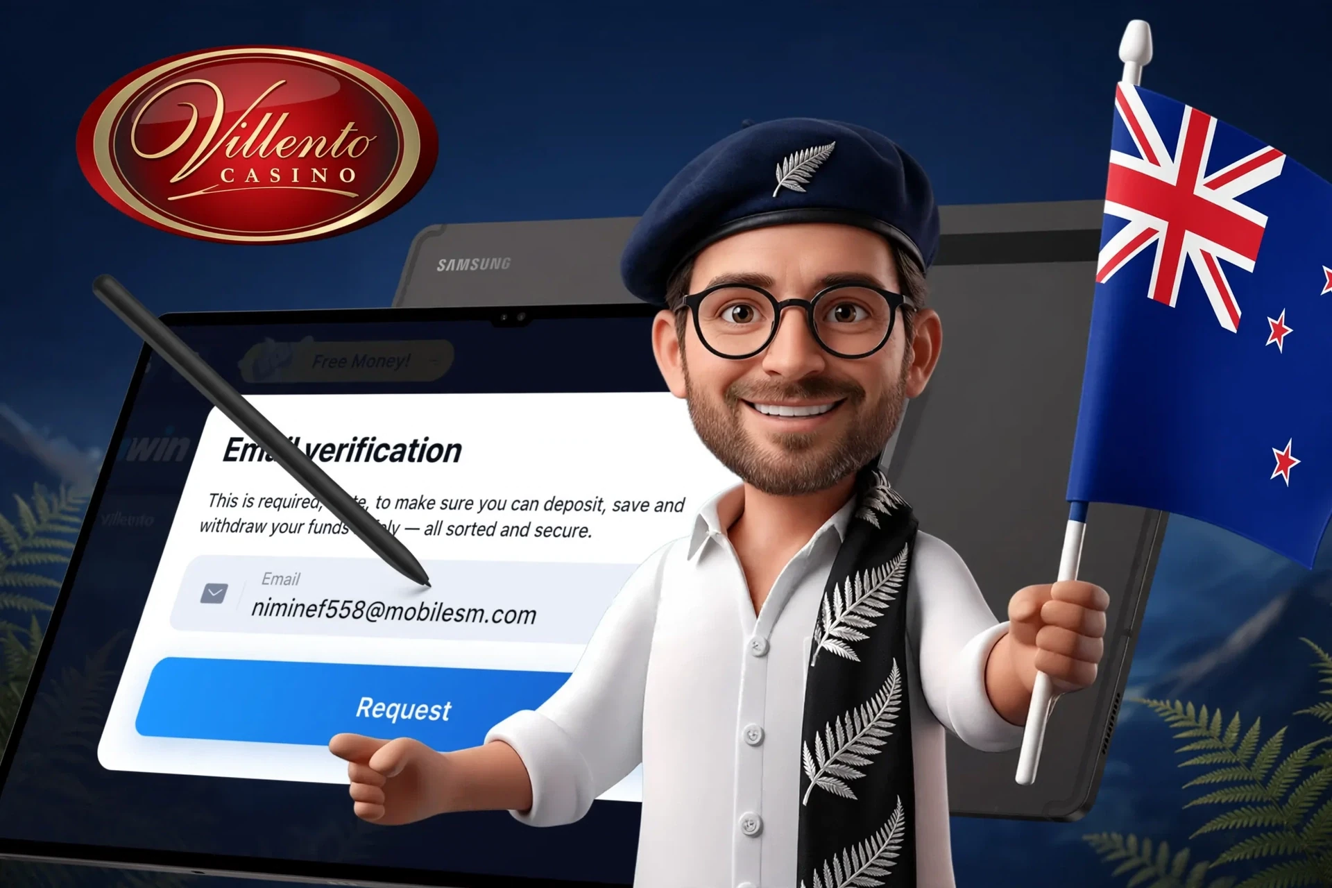 Details of the identity verification procedure on the Villento Casino platform in New Zealand